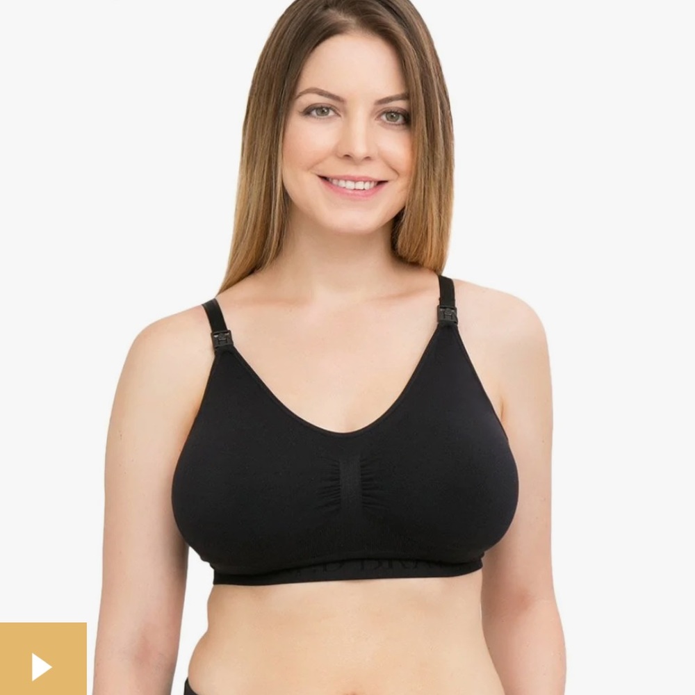 Kindred Bravely Simply Sublime nursing bra. Size Large. NWT. Black